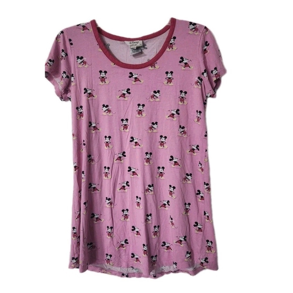 VIntage Mickey Mouse Nightgown Sleep Shirt, Small